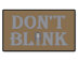 Don't Blink - Letters - PDF Cross Stitch Pattern