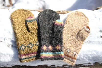 Jagged Ridge Mittens