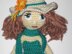 Amigurumi doll with hat