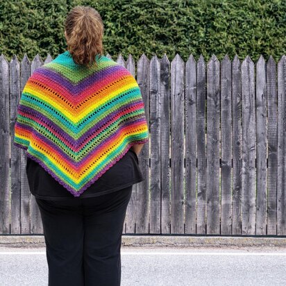 Brighter Days Ahead Shawl