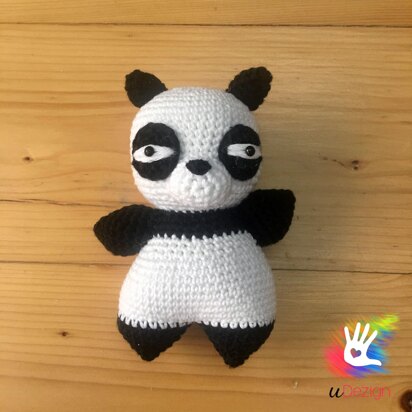 Panda (Ranma) amigurumi