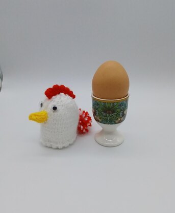 PDF Easter Knitting Pattern DK Farmyard Egg Cosy Warmer Creme Egg Kinder Egg Gift Charity knit EASY Easter Egg Hunt Chick Pig Chicken Bunny