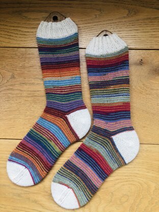 Yarndale helical socks