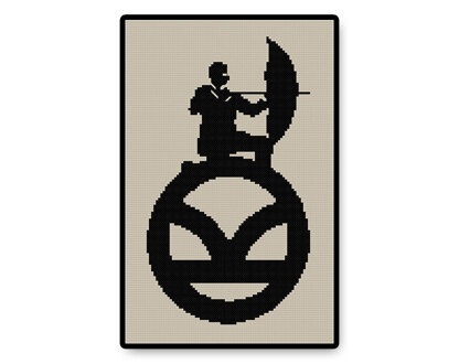 Kingsman Logo - PDF Cross Stitch Pattern