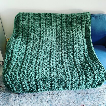 Textured Stripes Blanket