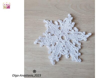 Сrochet Snowflake 18