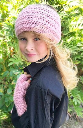 Head Warmer Fingerless Gloves