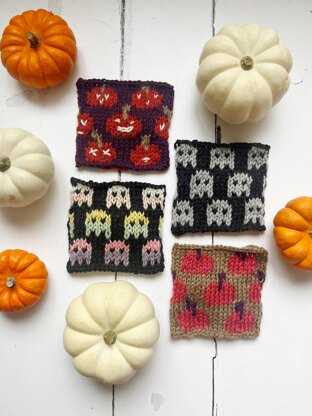 October knit blocks