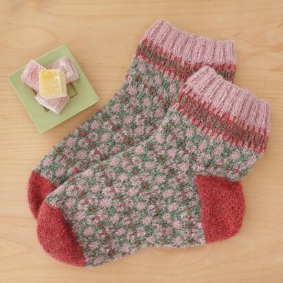 Sweetshop socks - knitting pattern