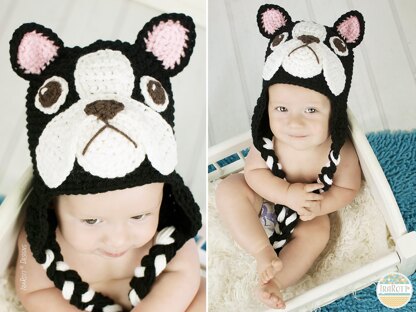 Oscar The French Bulldog or Boston Terrier Hat