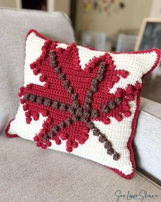 Maple Leaf Cushion Cover