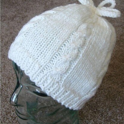 Easy Cabled Hat