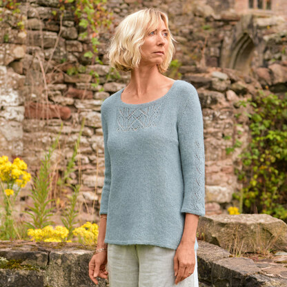 Umbriel Sweater in The Fibre Co. Cirro - Downloadable PDF