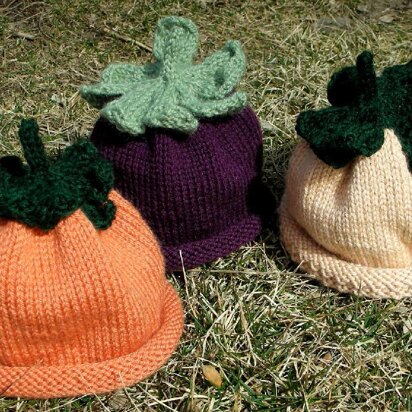 Garden Patch Hats - knitting pattern