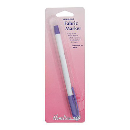 Hemline Fabric Marker Pen & Pencil Dressmaking Tailors Vanishing