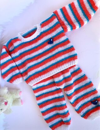Jazzy Baby Outfit, with designer look