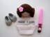 Princess Leia Baby Hat and Diaper Cover