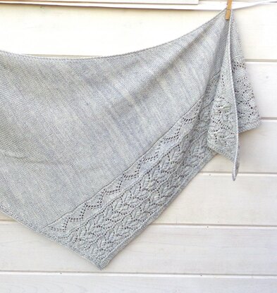 Silver Frost Shawl