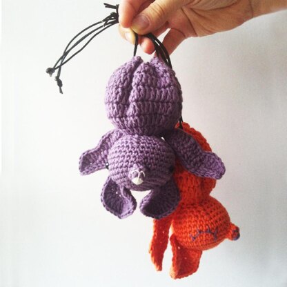 Lexie The Bat - Amigurumi Goodie Bag Pattern