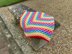 Rainbow square baby blanket by HueLaVive