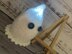 Light-up Ghost Chocolate Orange Cover Knitting Pattern