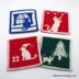 Christmas Cat Coasters