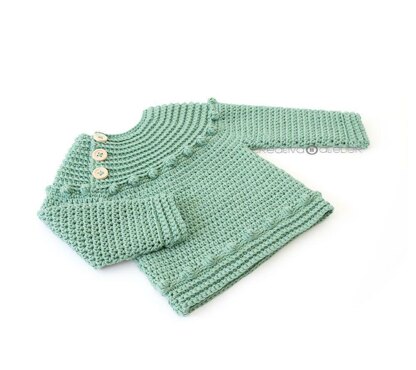 Size 3-6 months – Prehistoric Sweater/Bodice