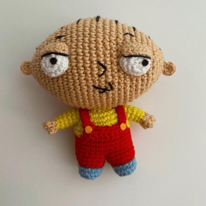Brian and Stewie Family Guy PDF crochet pattern