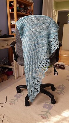 Ocean Spray Shawl