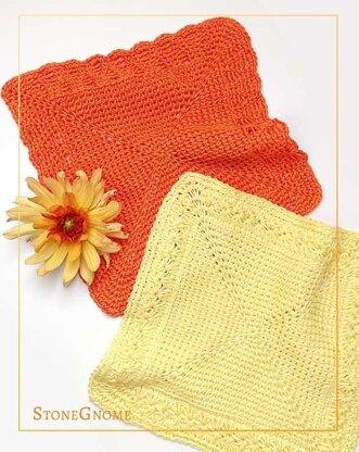 Dahlia Washcloths