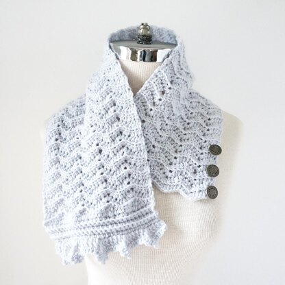 Chevron Waves Scarf