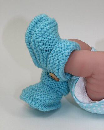 Just For Preemies - One Button Booties