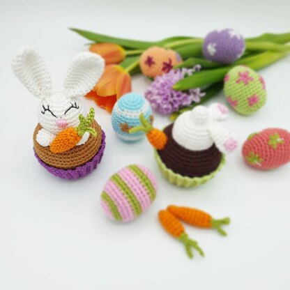 Easter Bunny Cupcakes