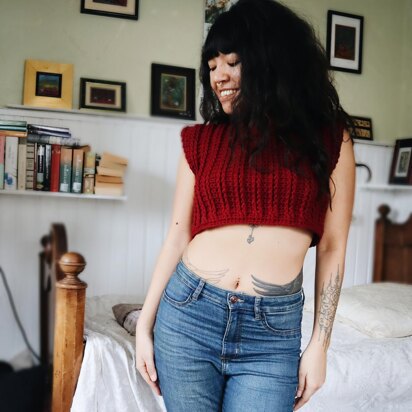 Aphrodite Cropped Sweater