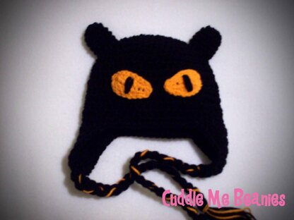 Halloween Cat Beanie