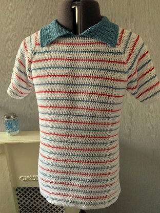 Nautical Stripe Raglan Shirt