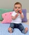 Baby Cushion, Blanket, Playmat & Cot Bumper in Rico Creative Pompon Party - 220 - Downloadable PDF