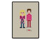 Bernadette and Howard In Love - PDF Cross Stitch Pattern