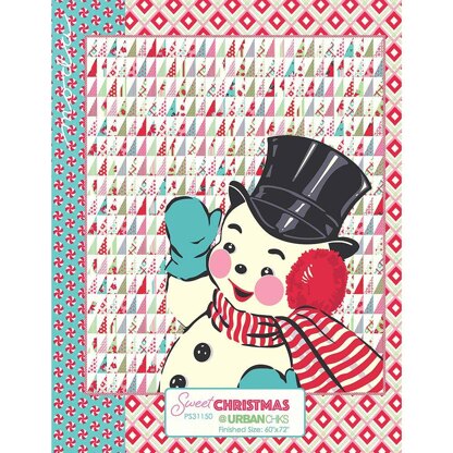 Moda Fabrics Sweet Christmas Quilt - Downloadable PDF