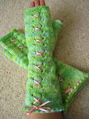 Spring Fingerless Gloves