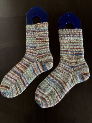 Socks Knit Flat