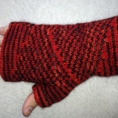 Endless Stripes Fingerless