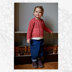 Clara Cardigan - Knitting Pattern for Girls in Willow & Lark Poetry