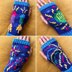 Cosy Fireworks Wrist Warmers