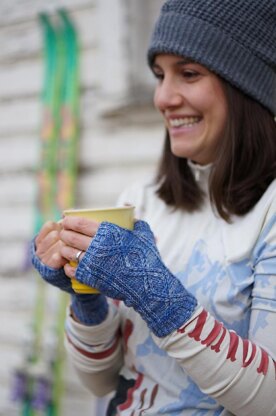 Sunshine Fingerless Mitts