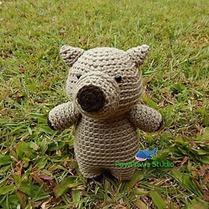 Amigurumi Wombat Pattern No.59