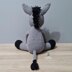 Dennis the Donkey - UK Terminology - Amigurumi