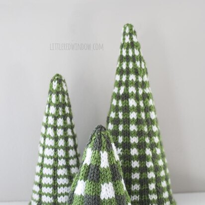 Plaid Christmas Trees