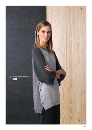 Sweater in Katia Cashmere Blend