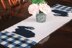 Gingham Bunny Table Runner